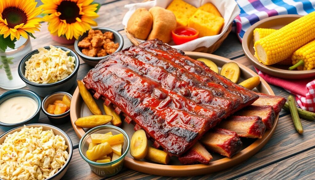 barbecue beef ribs sides