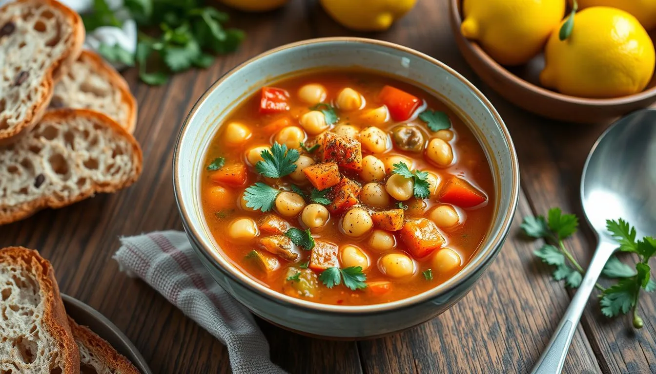 joan nathan chickpea soup recipe