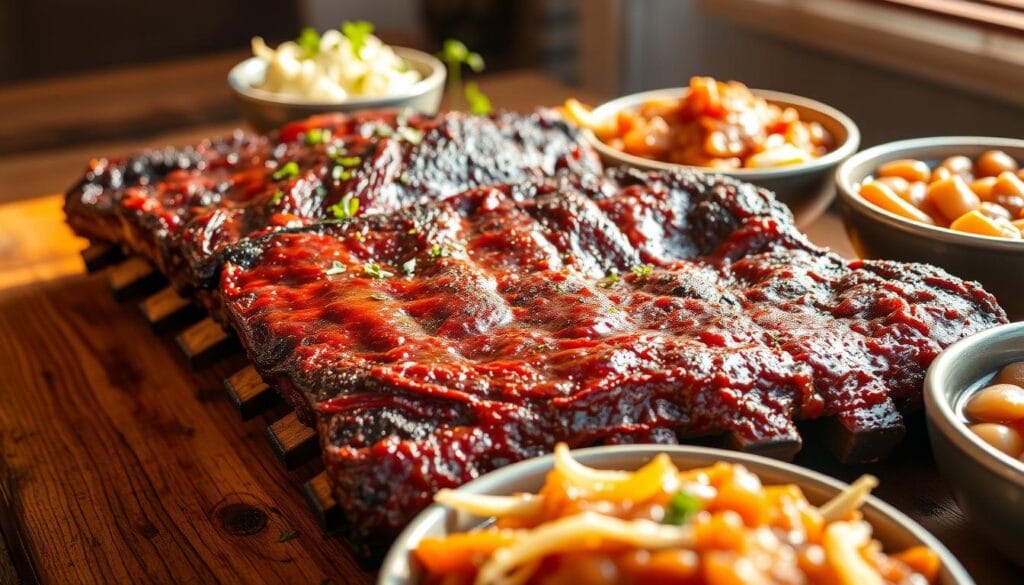 slow-cooked barbecue beef ribs