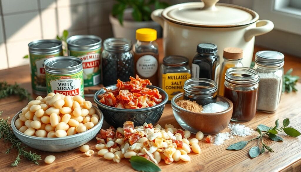 Homemade Baked Beans Ingredients