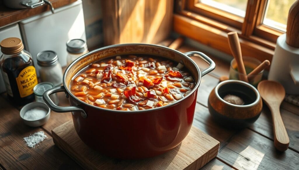 Homemade Baked Beans Preparation