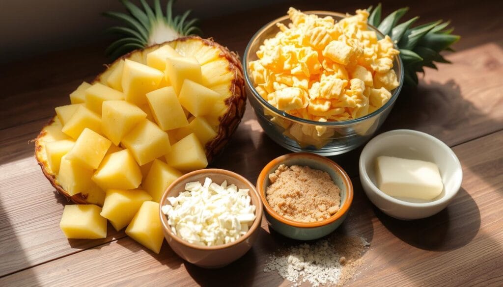 Pineapple Casserole Ingredients