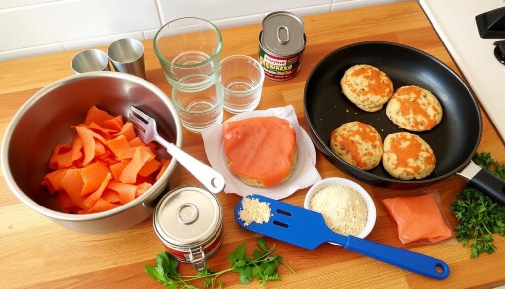 Salmon Patties Kitchen Tools