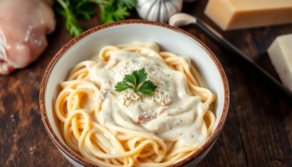 chicken alfredo