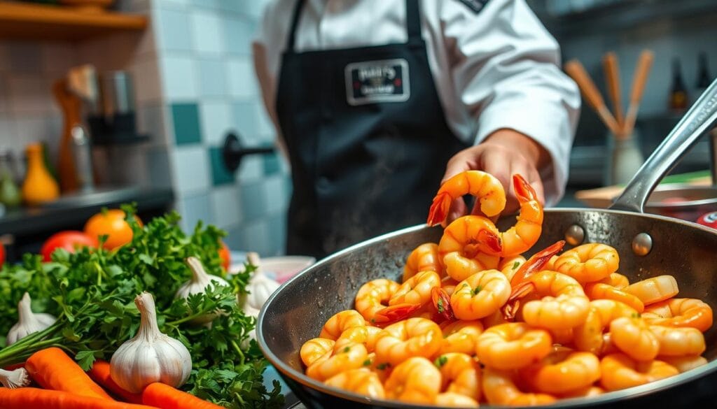 cooking instructions garlic shrimp