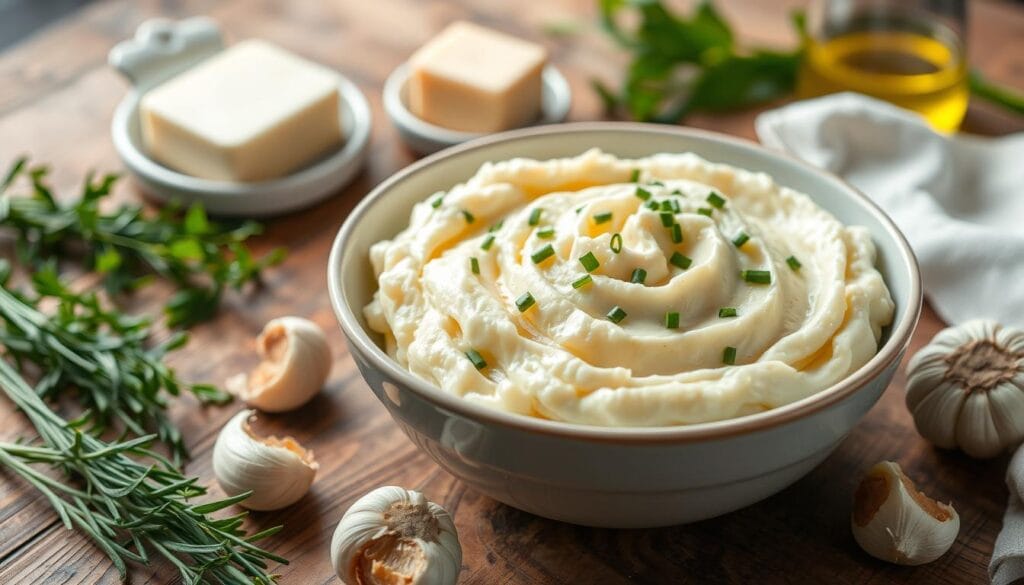 garlic mashed potatoes recipe