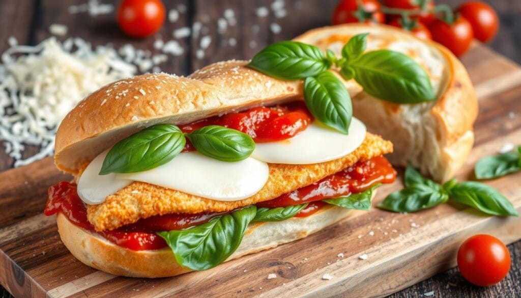 Chicken Parmesan Sandwich