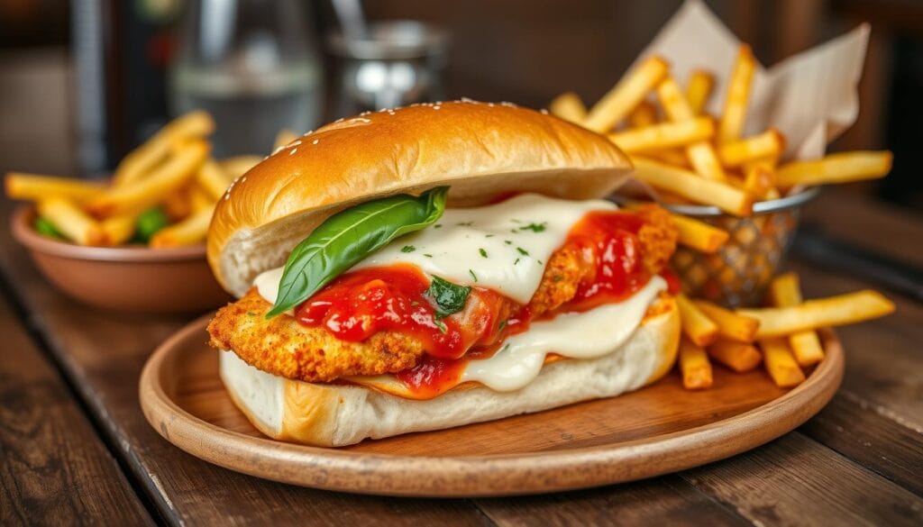 Chicken Parmesan Sandwich