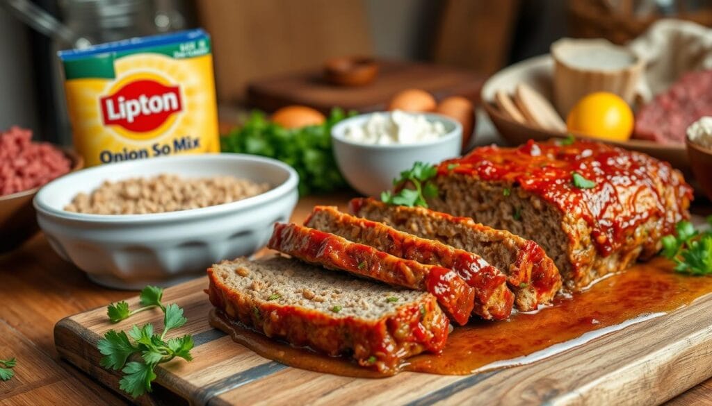 lipton onion soup mix meatloaf