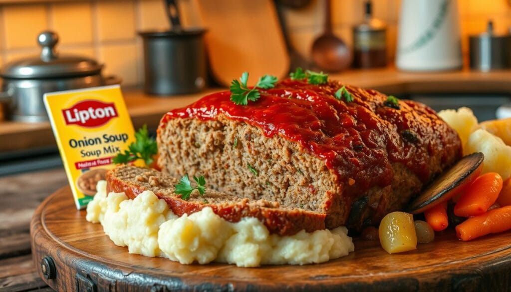 meatloaf recipe with onion soup mix