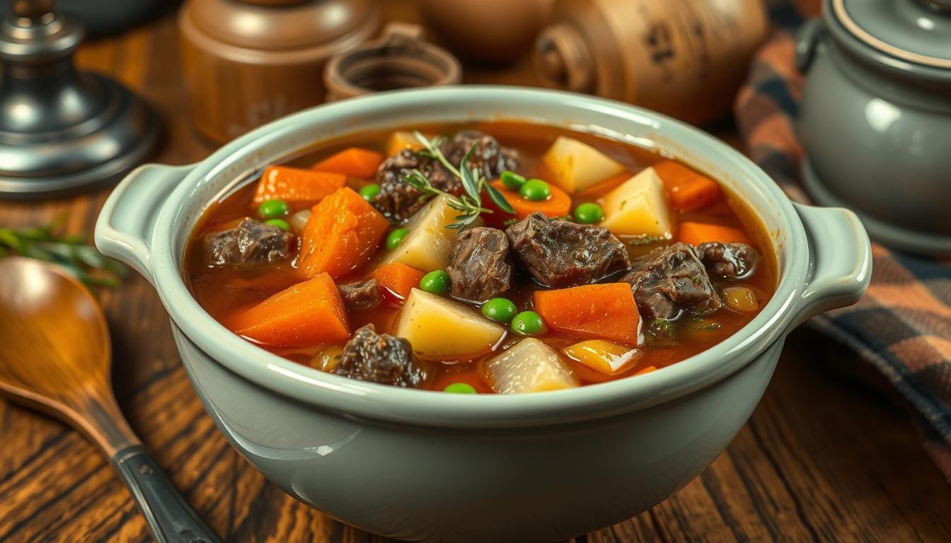 old fashioned vegetable beef soup recipe