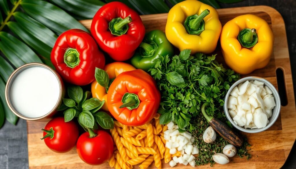 rasta pasta ingredients