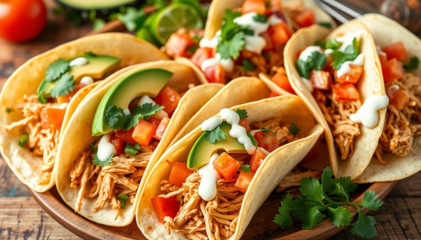 rotisserie chicken tacos