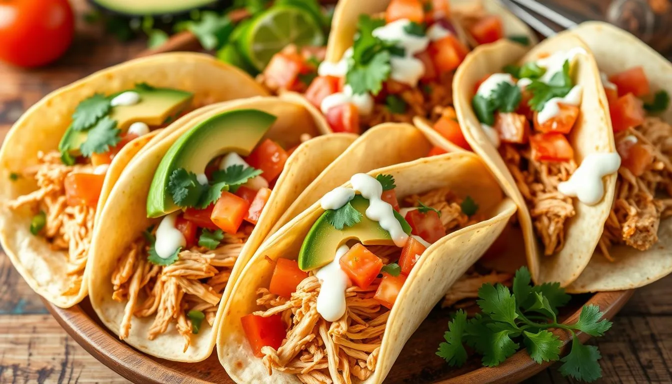 rotisserie chicken tacos