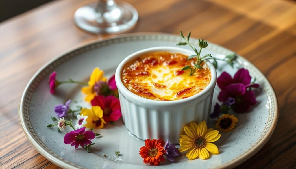 savory crab brulee